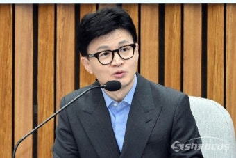 [포토] 고위당·정협의회에서 발언하는 한동훈 비상대책위원장