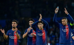 'UCL' PSG, 레알 소시에다드 2-1로 꺾고 8강 진출… 이강인 챔스 첫 도움