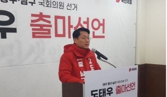국힘 도태우, '5·18 북 개입설' 논란…