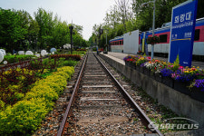 [포토] 경의선숲길 철도공원으로 변신한 화랑대 폐역