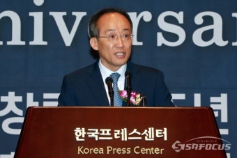 [포토] 축사하는 추경호 국민의힘 원내대표