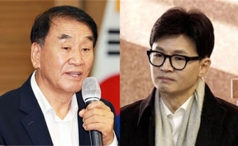 이재오, 한동훈 전대 출마론에···