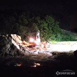 [고발] 단속 피하려 심야시간 골재 채취 현장