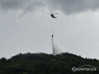 경주시 안강 청령리 야산서 산불…1시간여 만에 진화