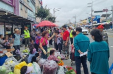 영천시, 공설시장 불법 노점 집중 계도 실시