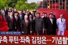 북한 김정은, 중국 전승절 '열병식 행사' 참석···최대 예우