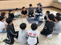 황성초 학생들, 생태교육 통해 자연과 교감