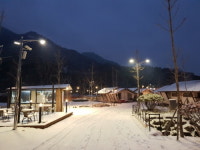 공주 계룡산 동학사 글램핑장 파크오브드림, 겨울철 놀거리로 관심… 애견 동반 가능