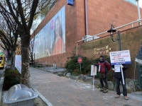 범어역 현대건설 라클라쎄, 지역주택조합 토지주들이 나서서 반대집회 가져
