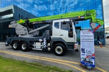 특장차 리텍, 도심형 22톤 트럭크레인 출시