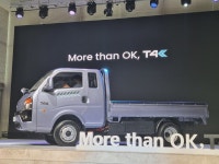 포터EV·봉고EV 긴장해 BYD, 1톤 전기트럭 T4K 국내 상륙