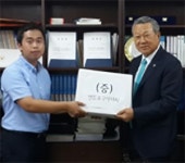 영등포분회, 영등포노인복지센터에 의약품 전달