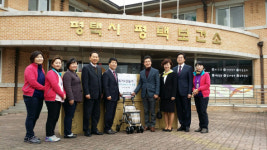 평택, 독거노인에 실버카 40대 증정