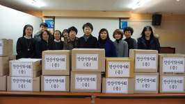 안산시분회, 의약품 나눔 행사 통해 약손사랑
