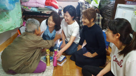 강남분회, 구룡마을 독거노인돌봄 사업 진행