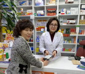 중구 김인혜 분회장, 관내 약국 방문해 애로사항 청취