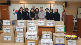 안산시, 지역 복지시설에 의약품 등 물품 전달