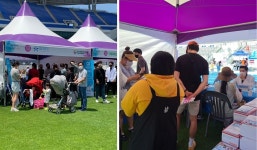 참약사, 용인 유모차 마라톤대회서 약사상담 중요성 알려