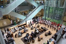 건국대병원, 다문화어린이합창단 정오의 음악회 열어