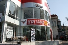 화창상사 전북지역 공식 협력점 익산 ‘렉스 코리아’ 인디언, 빅토리 시승차 운영