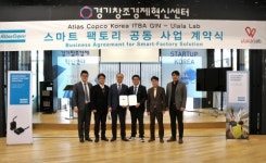 아트라스콥코, 국내 스타트업 울랄라랩과 손잡고 중소기업을 위한 스마트 팩토리 시대 개막