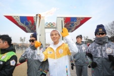 2018 평창 동계올림픽 성화, 올림픽공원 및 주경기장 등 봉송