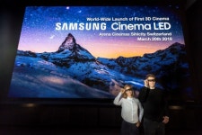 삼성전자, ‘3D 시네마 LED’ 상영관 선보여