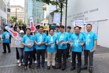 한국전기공사협회, 명동 일대서 ‘에너지 절약 캠페인’ 개최