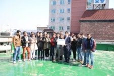 지앤티, 고양이민자통합센터에 교육기자재 기부