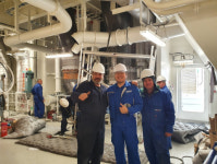 파나시아, 질소산화물 저감장치 개조공사 성공적 완료