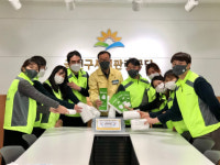 금천구시설관리공단, 금천누리종합사회복지관에 코로나19 관련 취약계층 위한 마스크 3000장 기부