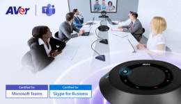 AVer VC520 Pro, Microsoft Teams용 화상회의 카메라로 공식 인증