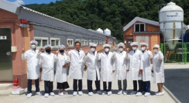 전 농림수산식품부 서규용 장관, 축산 신기술 시연 방문해 격려