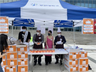 장안대학교, 코로나19 극복 위한 응원의 도너츠 전달