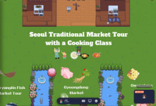 오미요리연구소, 메타버스 서비스 ‘게더타운’에 ‘서울 전통시장 메타버스 푸드투어’ 오픈
