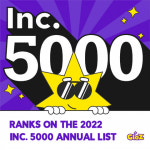글로지, 2022년 Inc. 5000 리스트에 선정