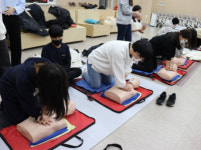 천왕동청소년문화의집, 청소년 50명 대상 심폐소생술 교육 진행