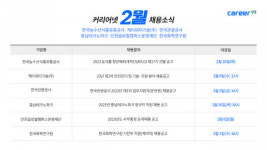 테크노유통샘물신 | 커리어넷, 한국농수산식품유통공사·케이워터기술·한국관광공사·충남테크노파크·인천글로벌캠퍼스운영재단·한국화학연구원 채용 소식 발표