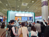 자동화 분식 주방 얌샘김밥, 부산 창업박람회 참가