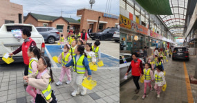 ‘소풍보다 더 재밌어요’ 오천시장에서 즐거운 어린이 장보기 체험