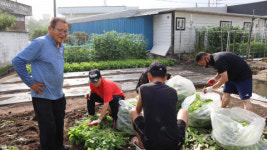 천안시 봉명마을관리협동조합, 직접 수확한 농산물 기부행사 개최