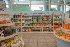 제주국제공항에 스누피가든 팝업 스토어 오픈