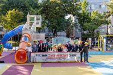 세이브더칠드런-코오롱, 서울시 강동구 고분다리어린이공원 개장