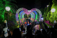 제주허브동산, 분홍빛으로 물든 핑크뮬리 축제 진행