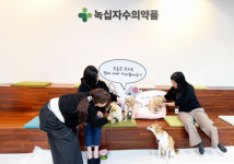 녹십자수의약품 ‘반려동물도 함께 출근해요’