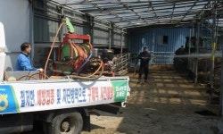 부안 하서농협, 구제역 방역활동 실시