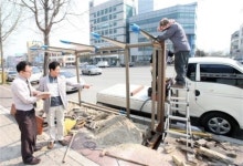 전주 서신동 한일고 앞 버스 승강장 설치 주민 불편 해소