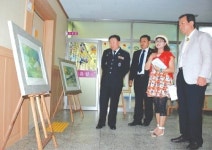 군산교도소, 민원실서 전북 민화 예술인 협회 창립전 마련