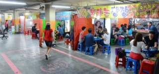 전주 덕진광장 주차장 포장마차 사라진다