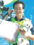 전주 애견, 반려동물 마라톤대회 우승